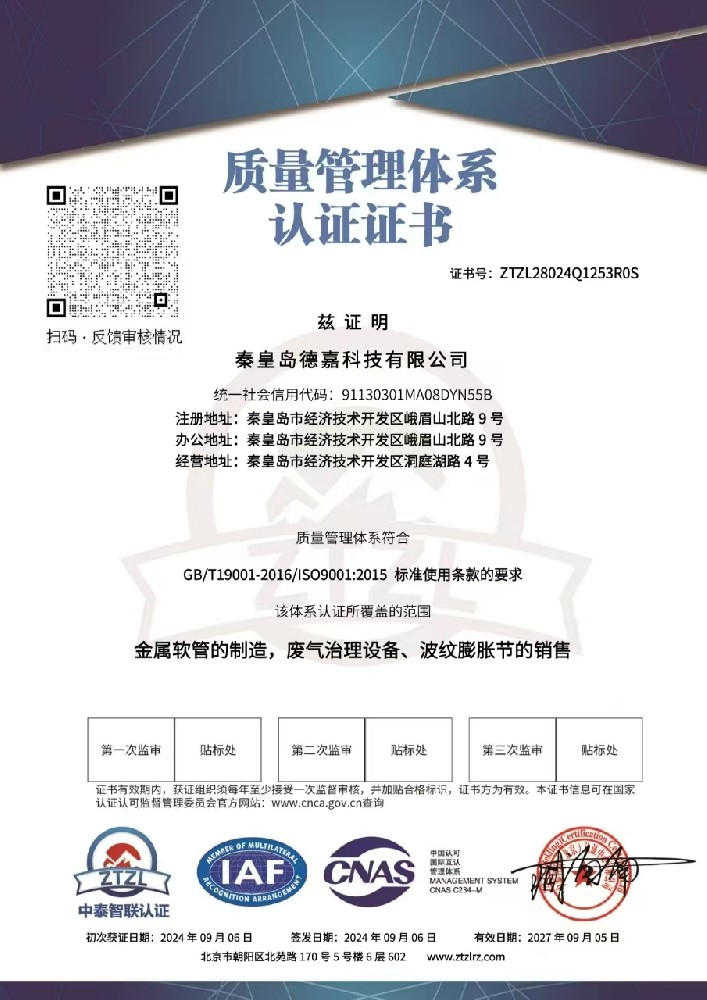质量管理体系